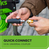 2700 PSI 1.2 GPM Cold Water Electric Pressure Washer