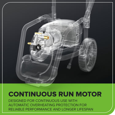 2700 PSI 1.2 GPM Cold Water Electric Pressure Washer