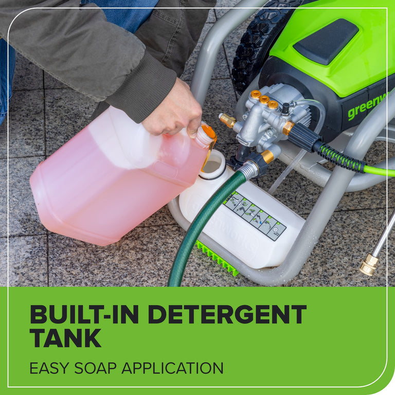 2700-PSI 2.3 GPM Electric Pressure Washer | Greenworks Tools