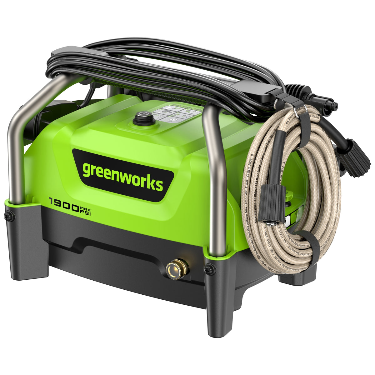 1900 PSI 1.2 GPM Portable Cold Water Electric Pressure Washer