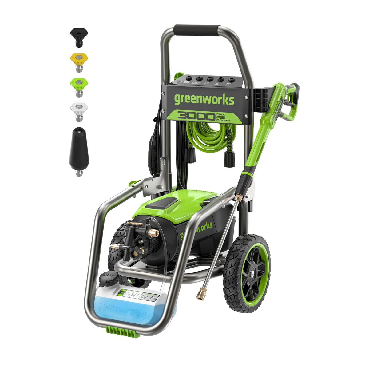 3000-PSI 2.0 GPM Pressure Washer(Gen 2) | Greenworks Tools