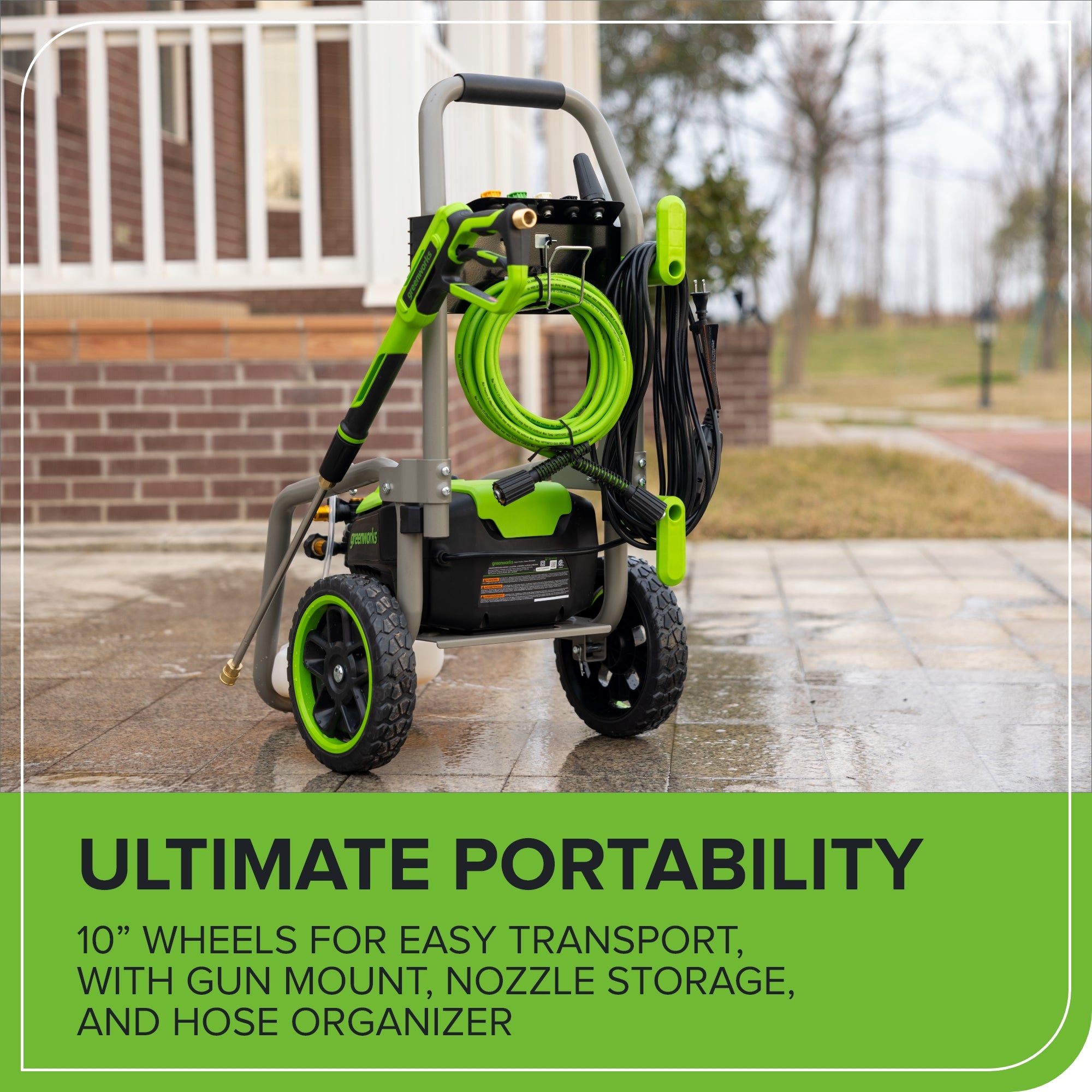 3000-PSI 2.0 GPM Pressure Washer(Gen 2) | Greenworks Tools