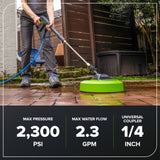 Universal 12" Rotating Surface Cleaner