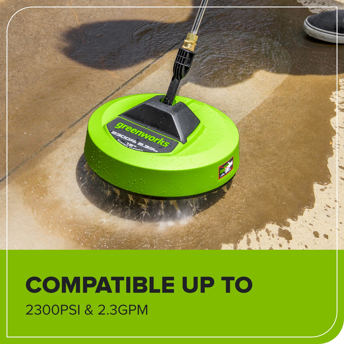 Universal 12" Rotating Surface Cleaner
