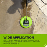 Universal 12" Rotating Surface Cleaner