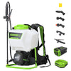 60V Cordless Battery Backpack Sprayer: 2.0 Ah Battery and Charger