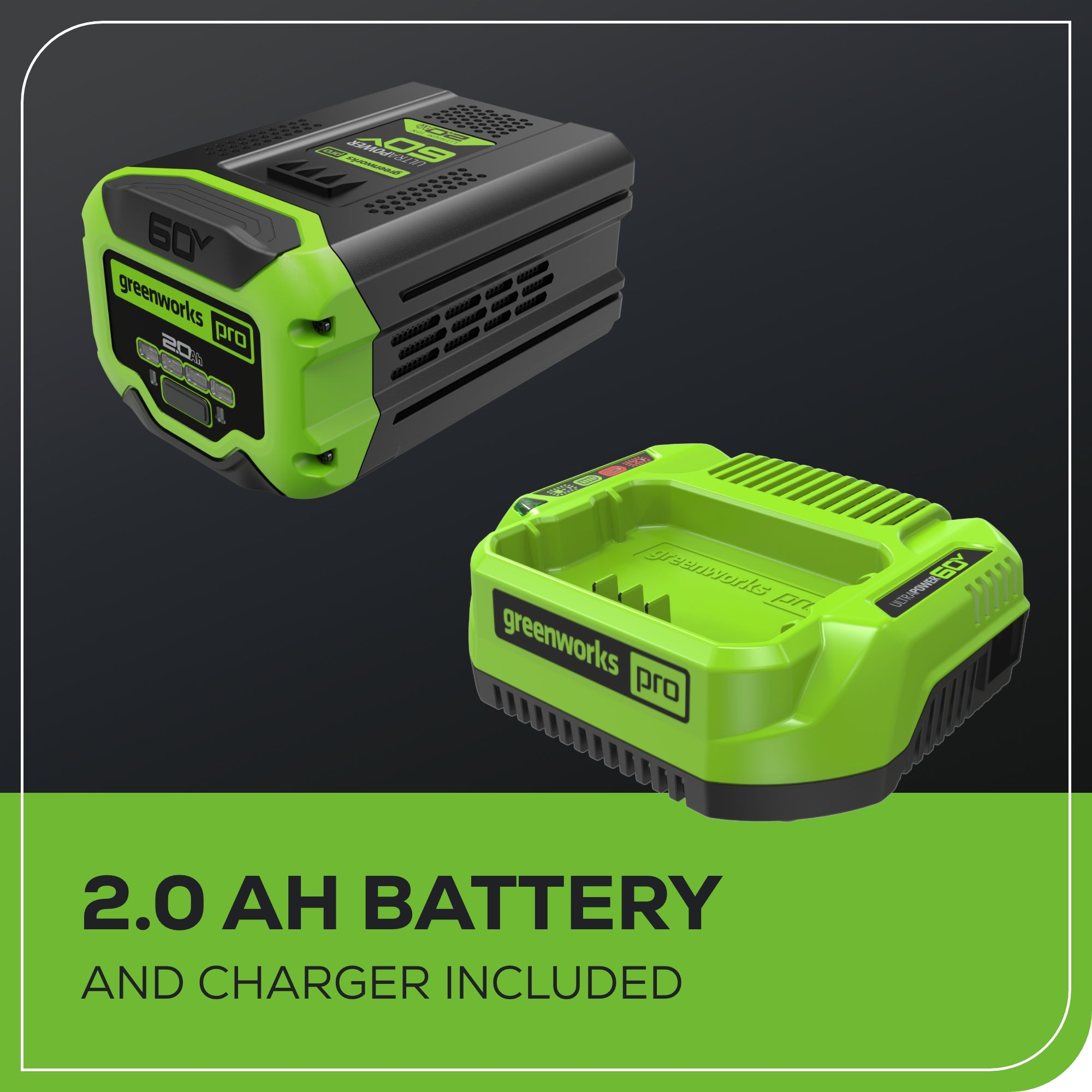 60V Cordless Battery Backpack Sprayer w/ 2.0Ah Battery & Charger