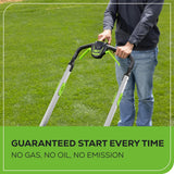 80V 21" Cordless Battery 4-in-1 Push Lawn Mower w/ 4.0Ah Battery & Charger