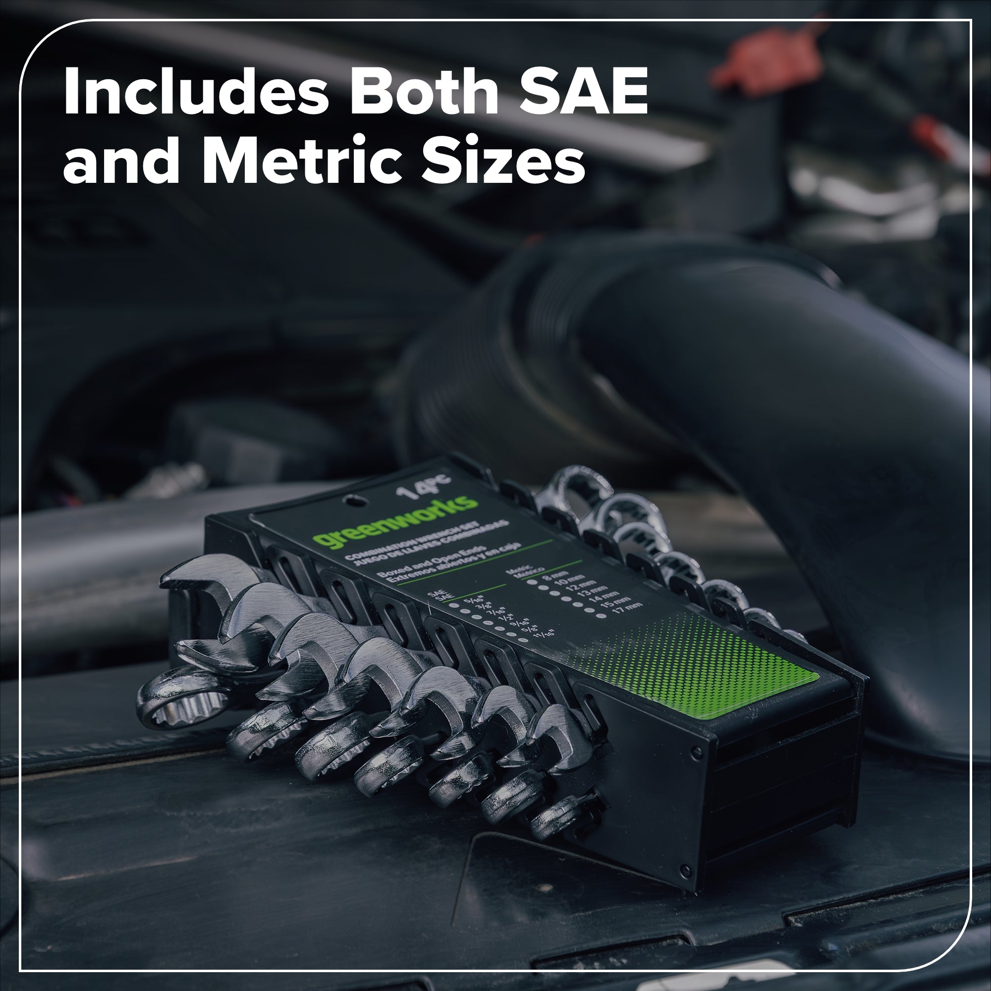 14PC Combination Wrench Kit