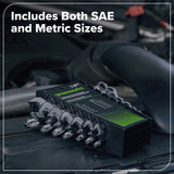 14PC Combination Wrench Kit