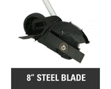 60V 16" String Trimmer and 8" Edger Combo Kit w/ 2.0Ah Battery & Charger