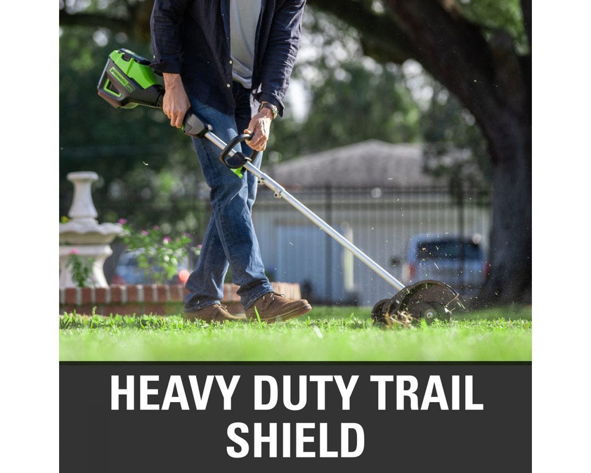 60V 16" String Trimmer and 8" Edger Combo Kit w/ 2.0Ah Battery & Charger