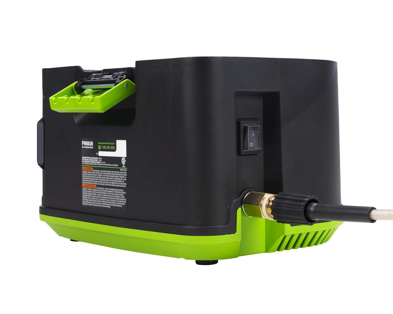 60V 1600-PSI Cordless Portable Pressure Washer | Greenworks Pro