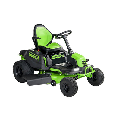 80V 42" Cordless Battery CrossoverT Riding Lawn Mower w/ Six (6) 4.0Ah Batteries and Three (3) Dual Port Turbo Chargers