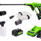 3000 PSI Pressure Washer w/ 24V 600-PSI Cordless Power Cleaner Combo Kit