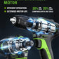 24V Cordless Battery Drill / Driver and Impact Driver w/ Two (2) 2.0Ah Batteries & Charger