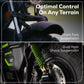 80V STEALTH Series Electric Mini-Bike w/ (2) 8.0Ah Batteries & Dual-Port Rapid Charger
