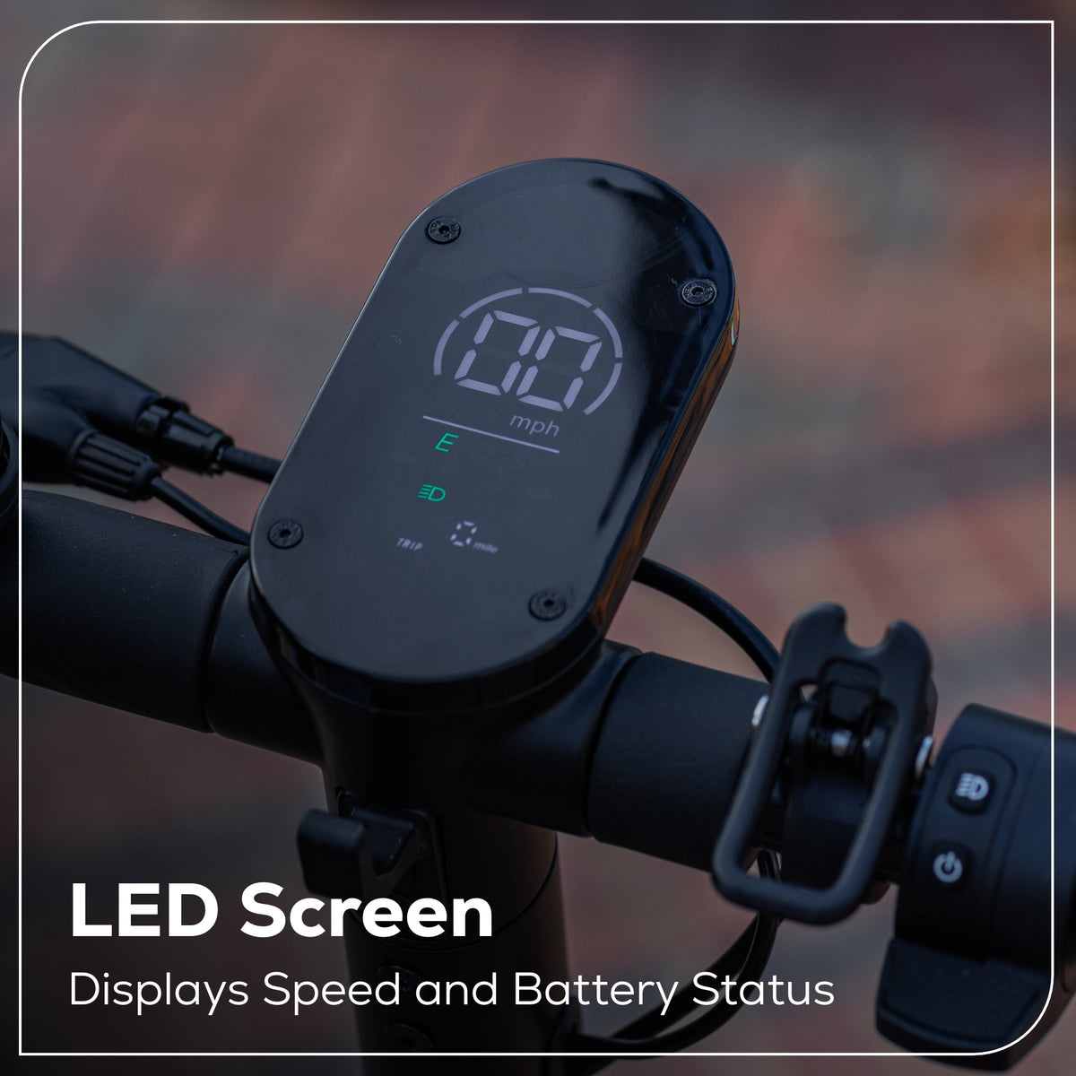 48V (24V x 2) STEALTH Series Electric Scooter: (2)4.0 Ah Batteries and Dual-Port Charger