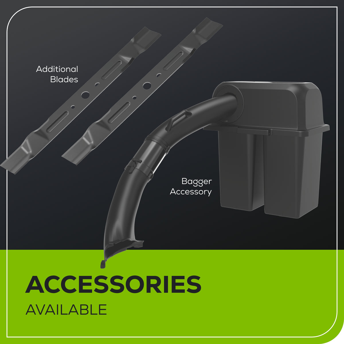 60V 42" Cordless Battery CrossoverT Riding Lawn Mower, (6) 8.0 Ah Batteries and 600W Wall Charger