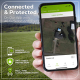 60V 42" Electric CrossoverZ Zero Turn Mower: (6) 8 Ah Batteries and 600W Wall Charger