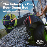 80V 60" MaximusZ Zero Turn Lawn Mower w/ (4) 8Ah Batteries, (2) 16Ah Batteries & 1.5kW Wall Charger