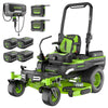 80V 54" MaximusZ Zero Turn Riding Mower with (2) 16.0 Ah and (4) 4.0 Ah Batteries and 1.5kW Charger, MZ5481