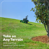 80V 54" MaximusZ Zero Turn Riding Mower with (2) 16.0 Ah & (4) 4.0 Ah Batteries and 1.5kW Charger