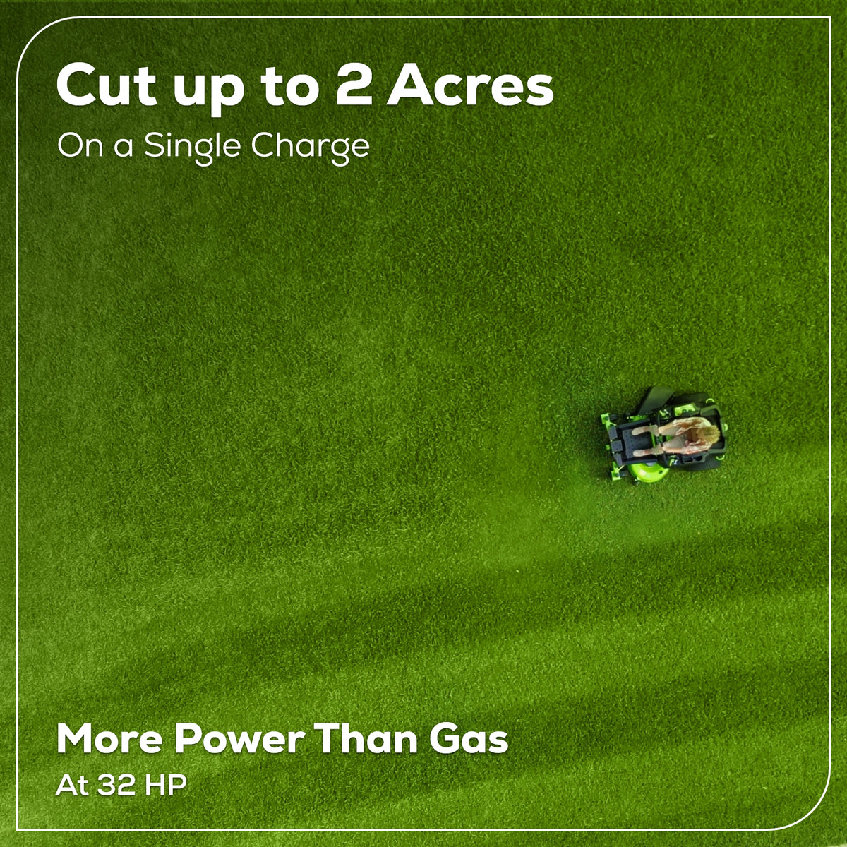 80V 42" Cordless Battery CrossoverZ Zero Turn Lawn Mower w/ (4) 5Ah Batteries & (3) Dual Port Chargers