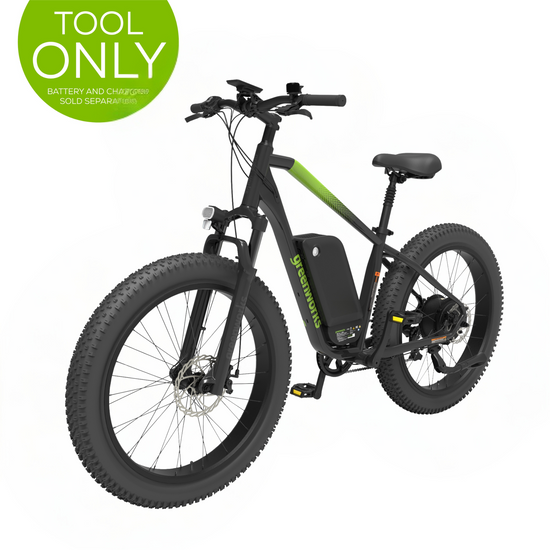 60V VENTURE Series 26” Fat Tire Electric Mountain Bike (Tool Only)