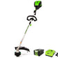 80V 16" Cordless Battery String Trimmer (Attachment Capable) & 16-Inch Hedge Trimmer Attachment Combo Kit w/ 2.0Ah Battery & Charger