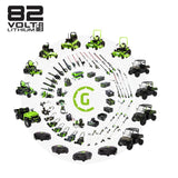 82V 22" Snow Blower w/ 5.0Ah Battery and Dual Port Charger