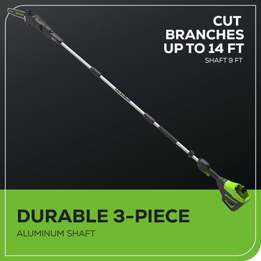 80V 10" Gen2 Cordless Battery Pole Saw w/ 2.0 Ah Battery & Rapid Charger