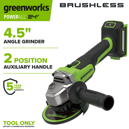 24V PowerAll Brushless 4-1/2