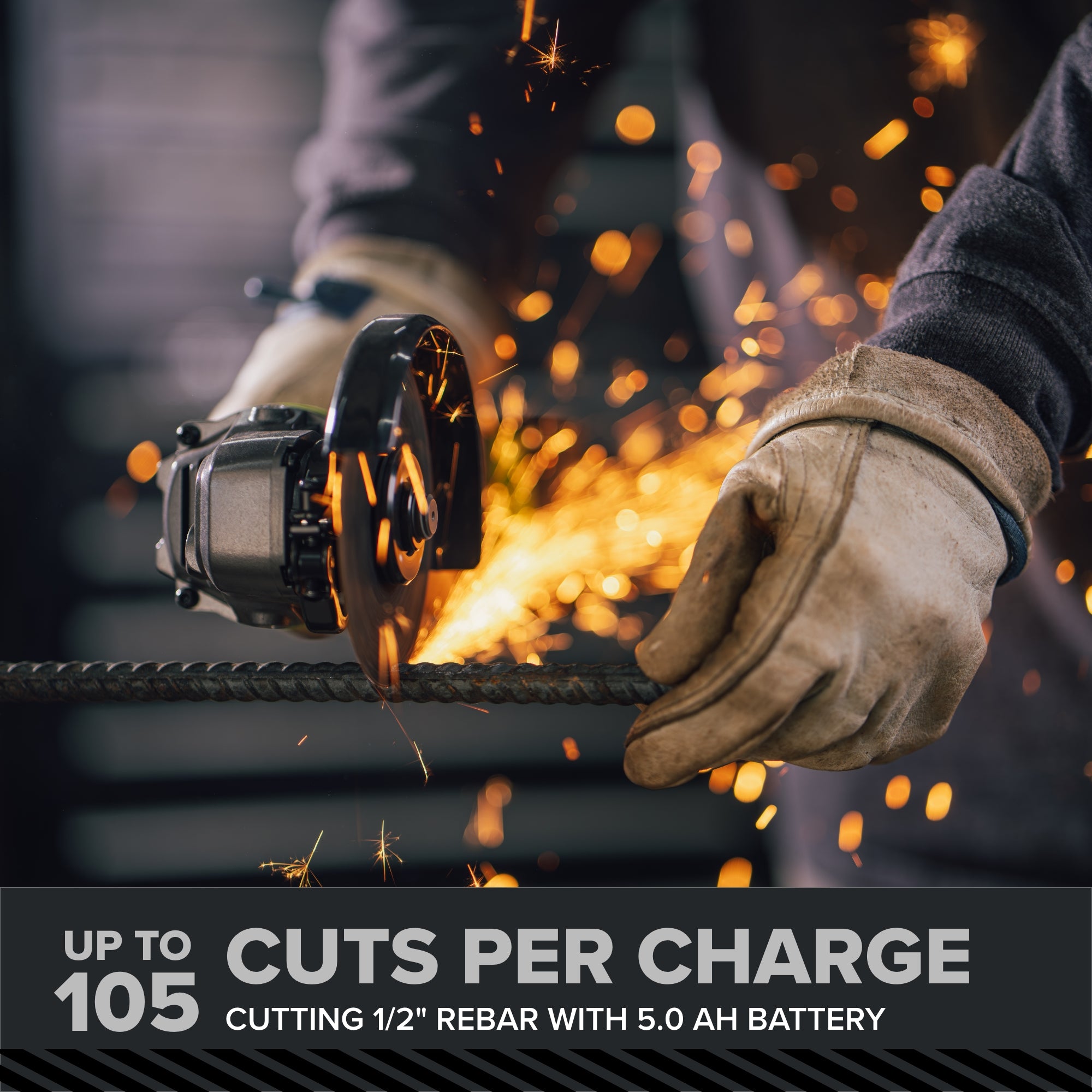 24V Cordless Battery 4.5" 5-Series Angle Grinder (Tool Only)