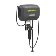 <h3>0.6 kw 10 Amp Wall Charger</h3><p>Fully recharge your (4) 8.0Ah Batteries in less than 4 Hours.</p>