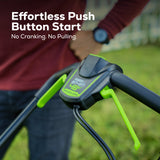 48V (24V x 2) 20" Cordless Battery Push Mower w/ Two (2) 4.0Ah USB Batteries & Dual Port Rapid Charger