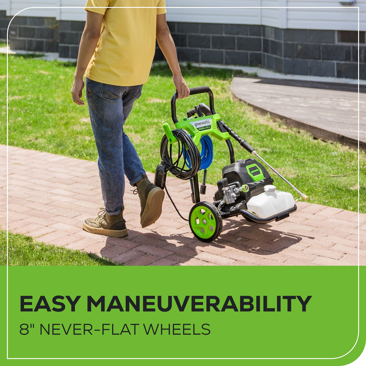 2000 PSI 1.2 GPM Cold Water Electric Pressure Washer