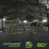 80V 770CFM Cordless Battery Blower, 4Ah Battery and Charger