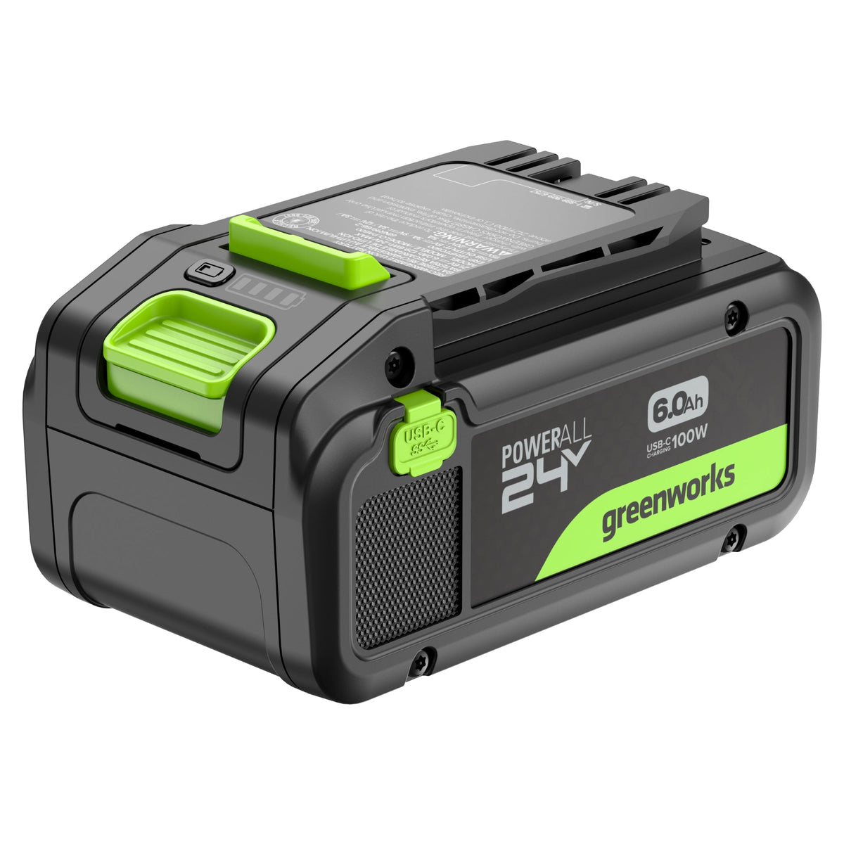 24V 6.0Ah Battery with Bi-Directional USB-C Port