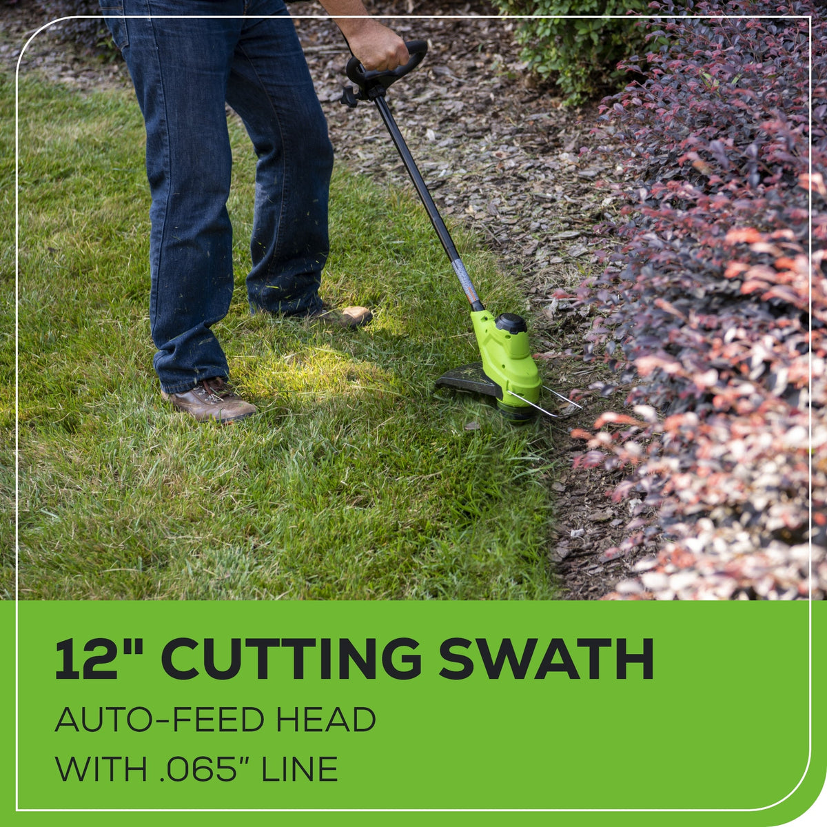 OPEN BOX 48V (24V x 2) 21" Cordless Battery Self-Propelled Mower, 12" String Trimmer & 320 CFM Blower Combo Kit w/ (2) 5.0Ah Batteries & Chargers