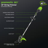 80V 21" Cordless Battery 3-in-1 Push Mower 3pc Combo Kit w/ (2) 2.0Ah Batteries & Rapid Charger