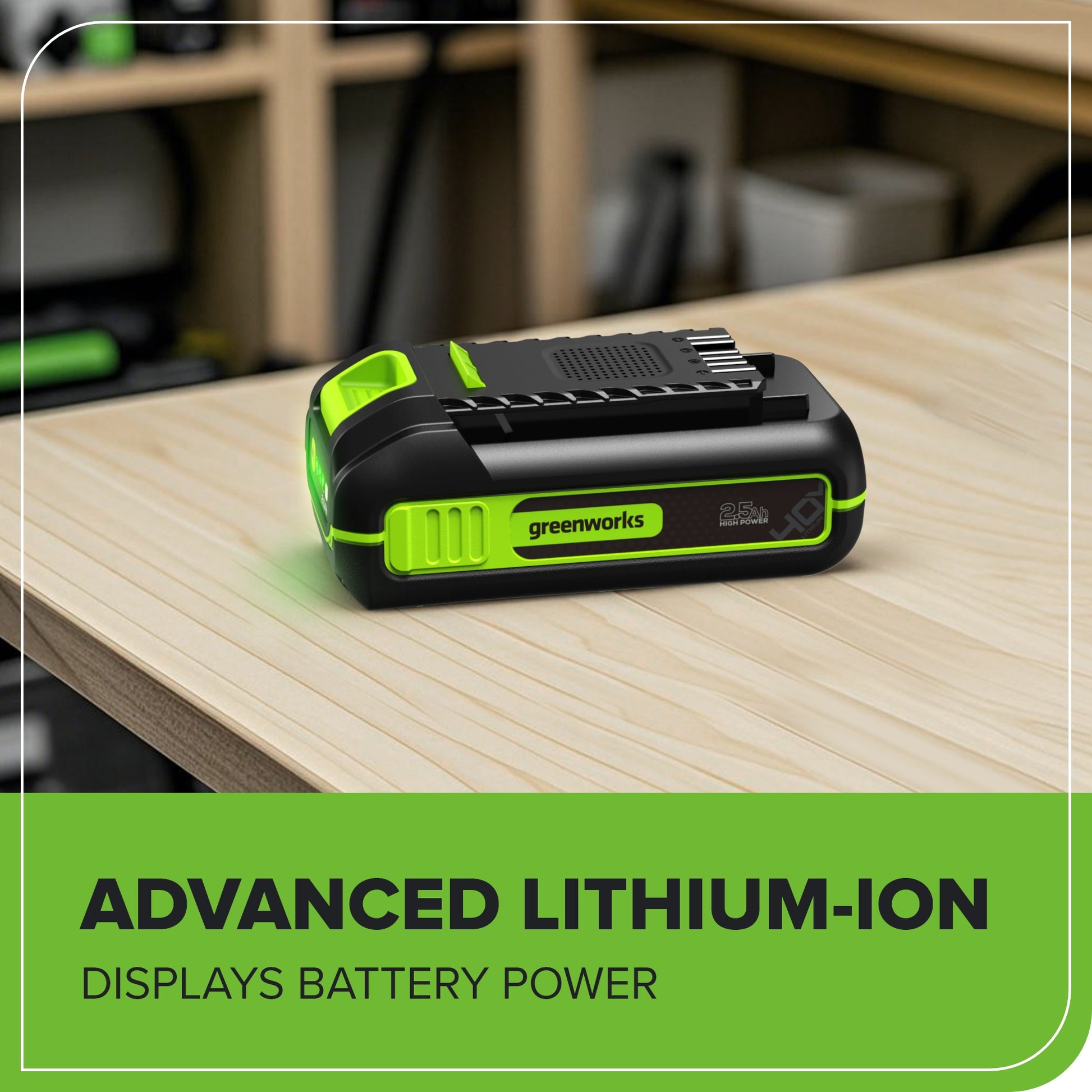 40V 2.5Ah High Power Battery