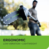 80V Pro 10" Cordless Battery Pole Saw w/ 2.0Ah Battery & Charger