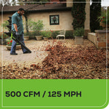 Pro 80V 16" Brushless String Trimmer & 500CFM Leaf Blower Combo w/ 2.0 Ah Battery & Charger