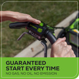 48V (24V x 2) 21" Cordless Battery Self-Propelled Mower 5PC Combo Kit w/ (2) 5.0Ah Batteries & Chargers