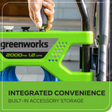 2000 PSI 1.2 GPM Cold Water Electric Pressure Washer