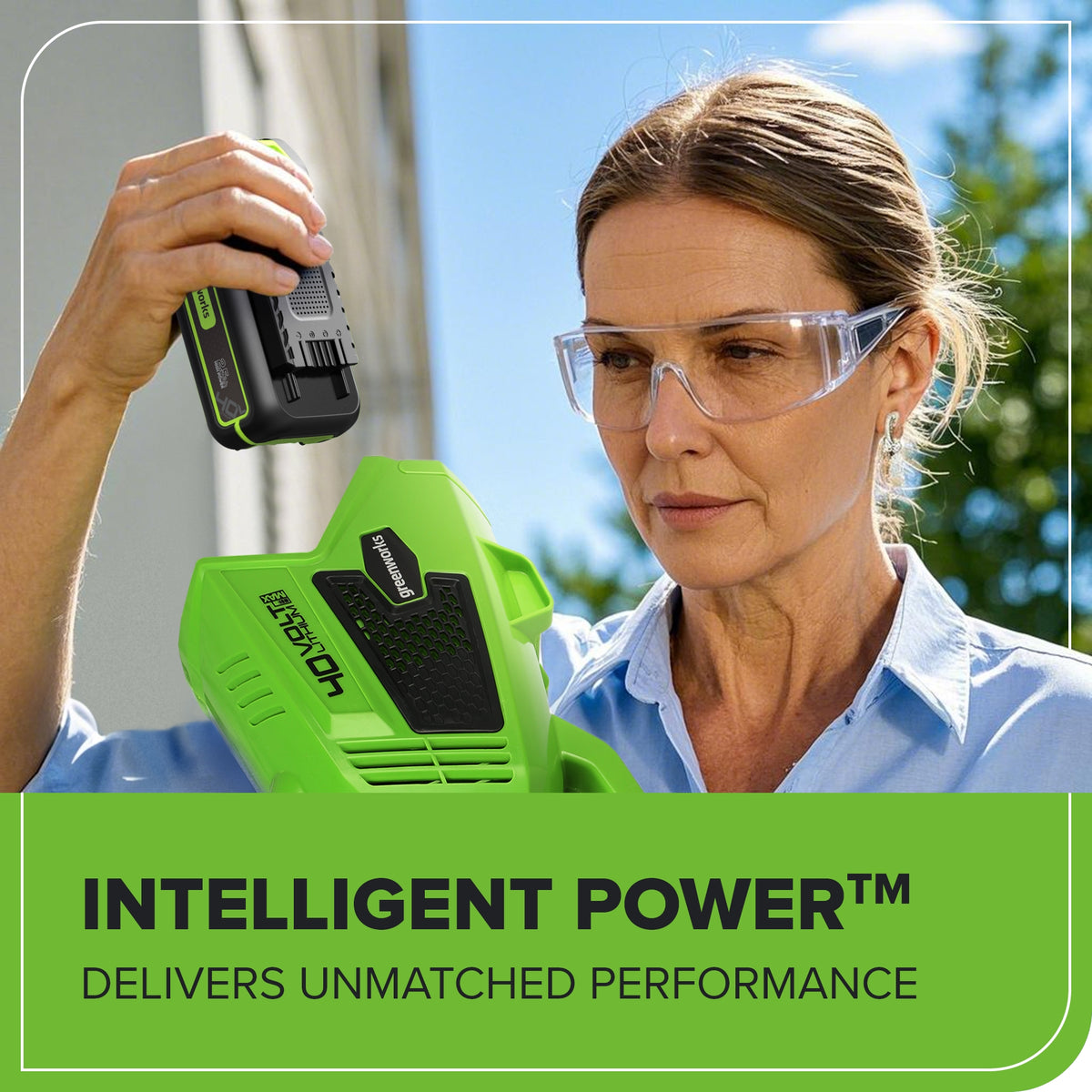 40V 2.5Ah High Power Battery | Greenworks Tools