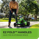 40V 21" Cordless Battery Self-Propelled Lawn Mower w/ 5.0Ah Battery & 2A Charger