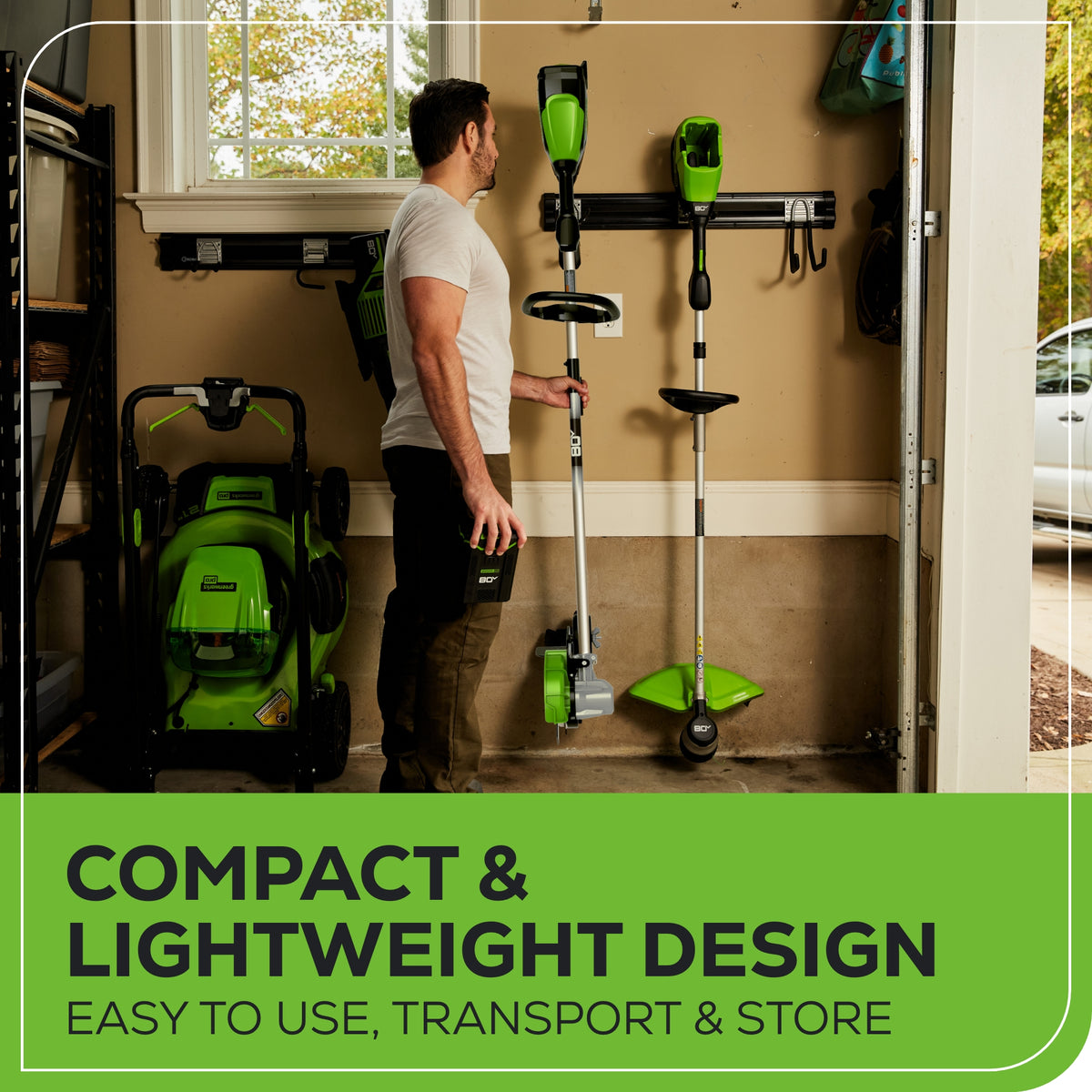 80V 8" Cordless Battery Edger Gen 3 (Tool Only)