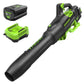 80V 770CFM Cordless Battery Blower w/ 4Ah Battery & Charger